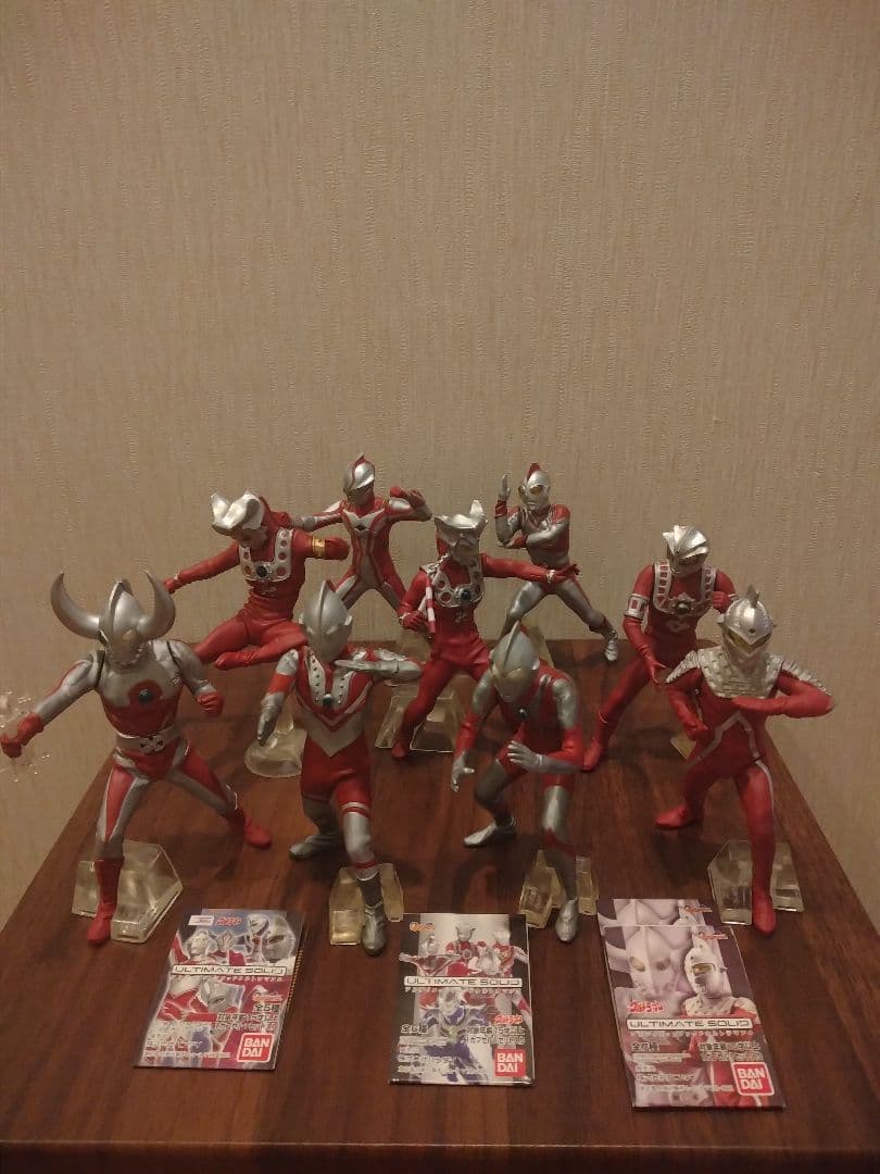 アルティメットソリッド ウルトラマンフィギュア 9体セット