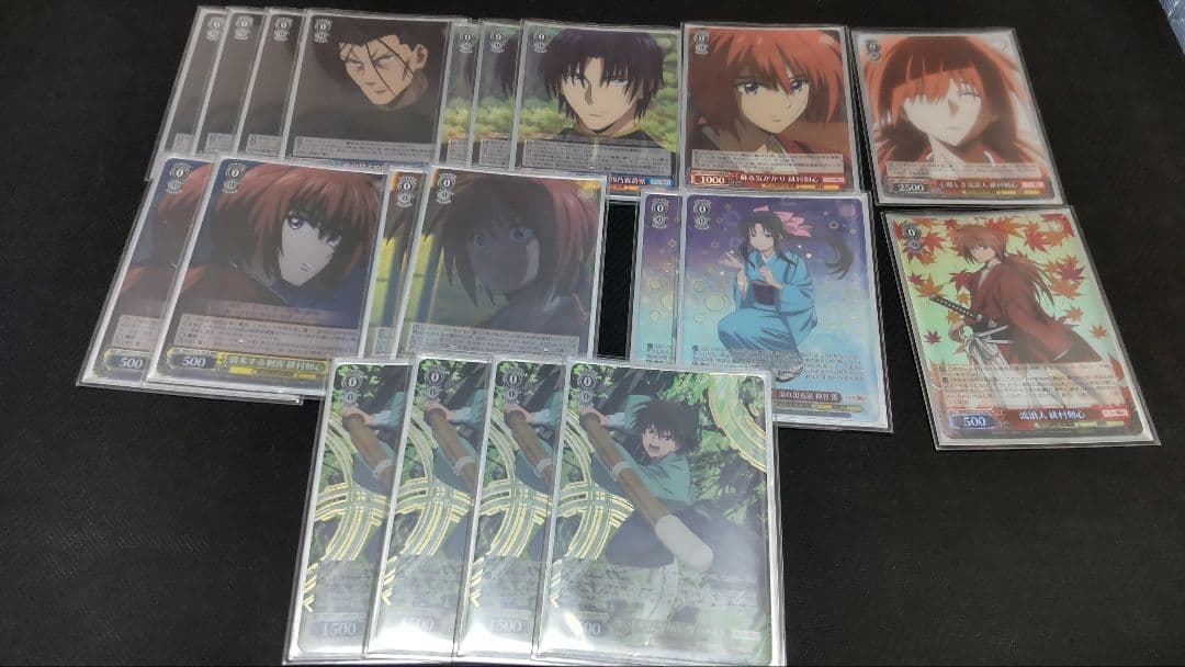 ヴァイス るろうに剣心 蒼紫 フルホイル　デッキ サイン4枚入