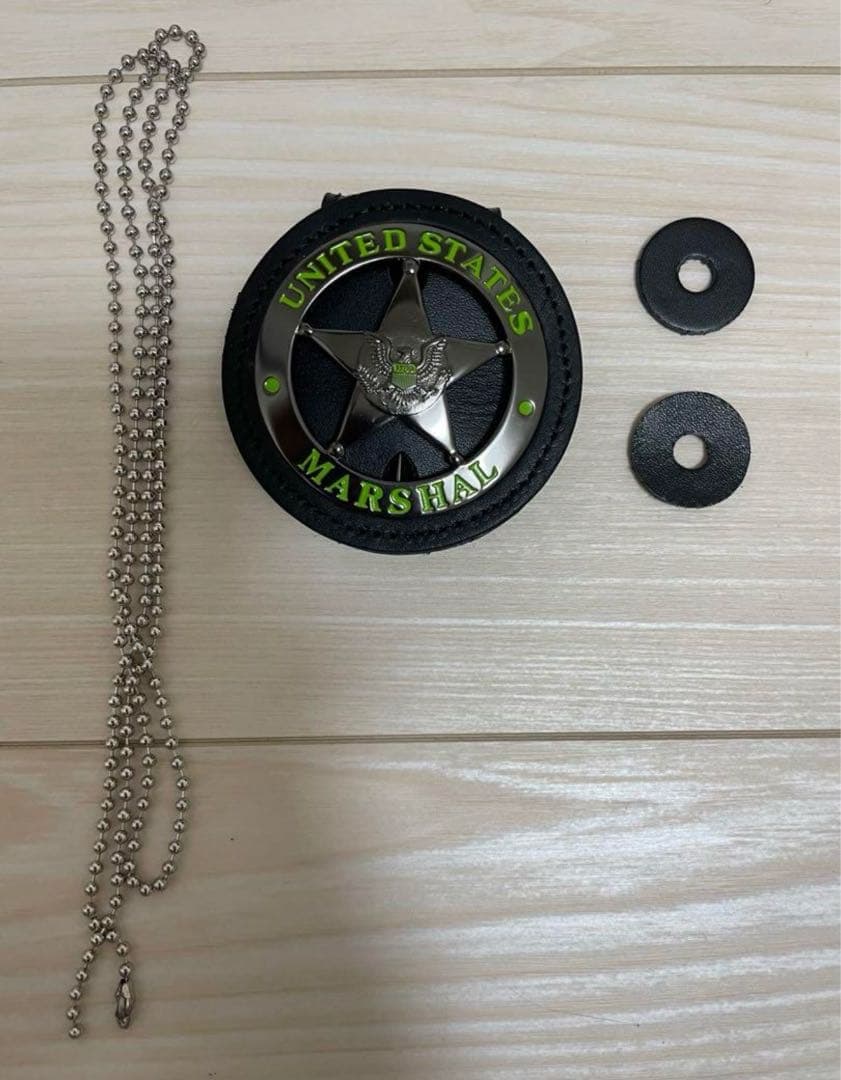 USマーシャル USMS Marshal バッジ+ケース