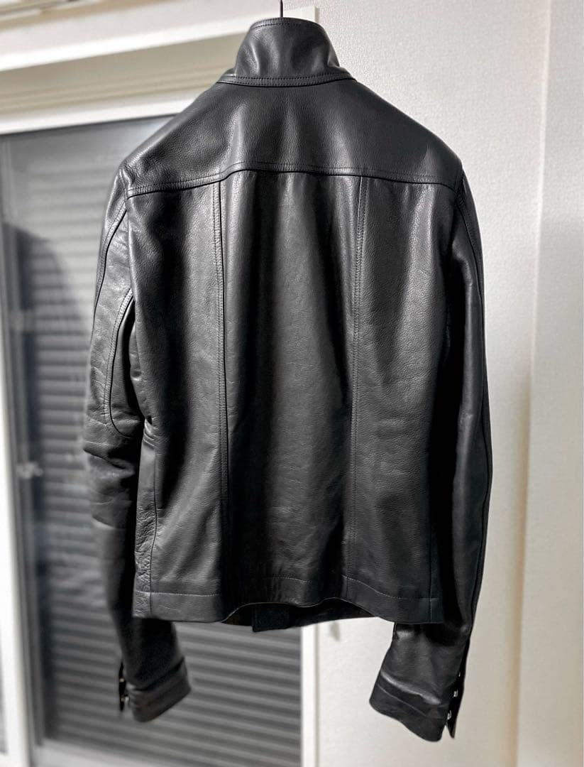 ジャケット・アウター Rick Owens MOLLINO BIKER LEATHERS JACKET