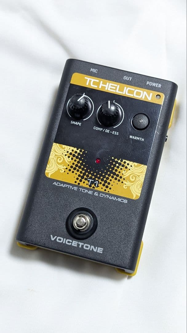 TC Helicon Voicetone T1 ボーカルエフェクター