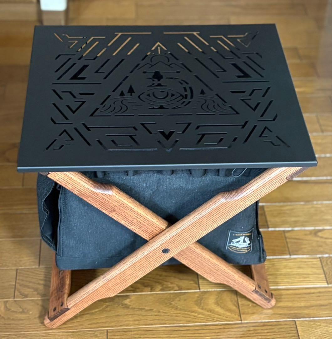 ブラックデザイン x デバイスワークスDXスタンド&ぶら下げバック黒セット