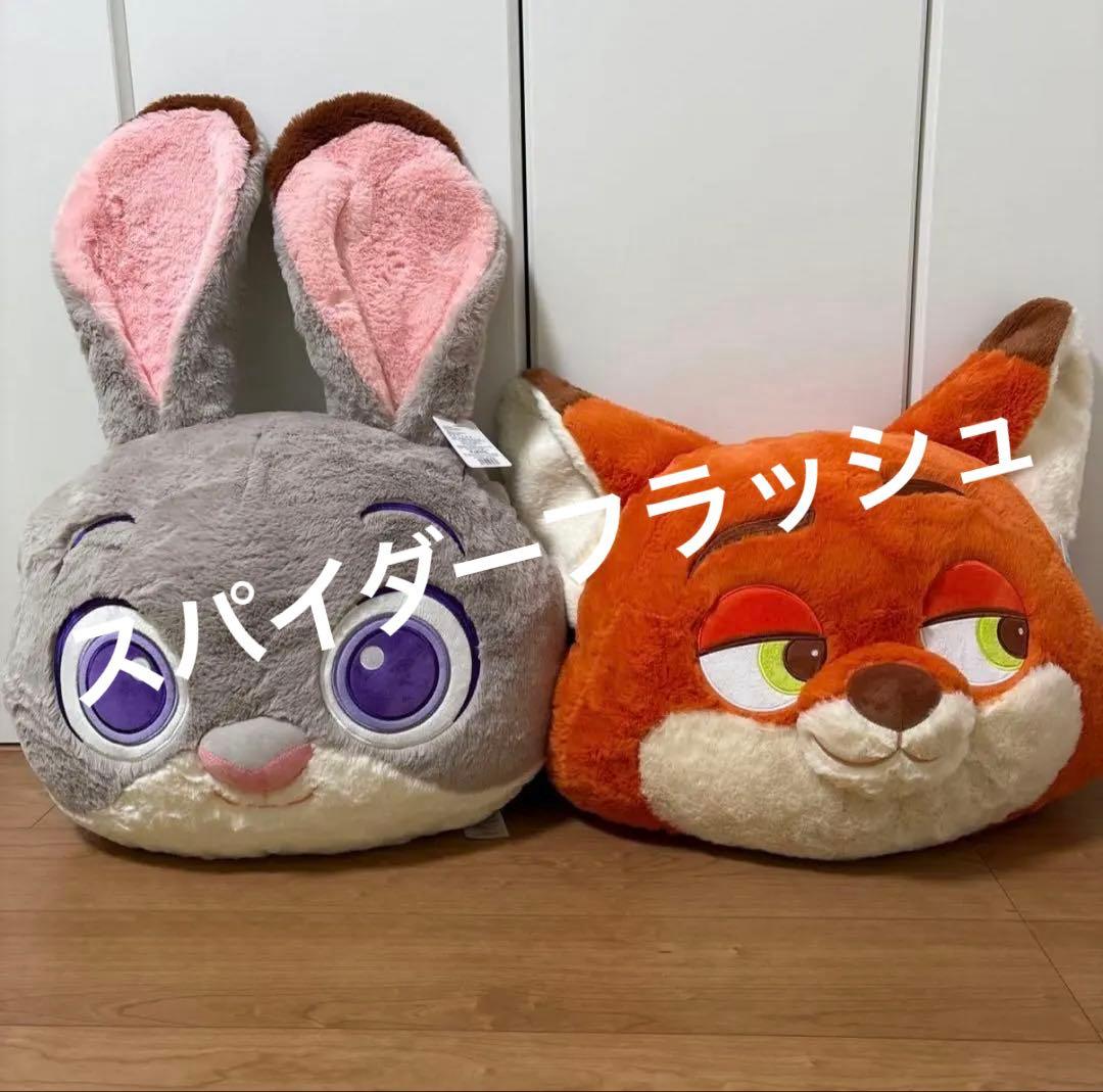 新品　Disney クッション ニック 大きい ズートピア コストコ ぬいぐるみ