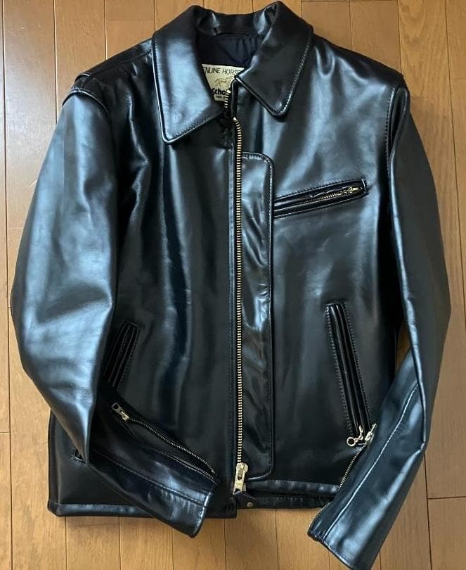 schott ショット ホースハイド 40 USA製 黒