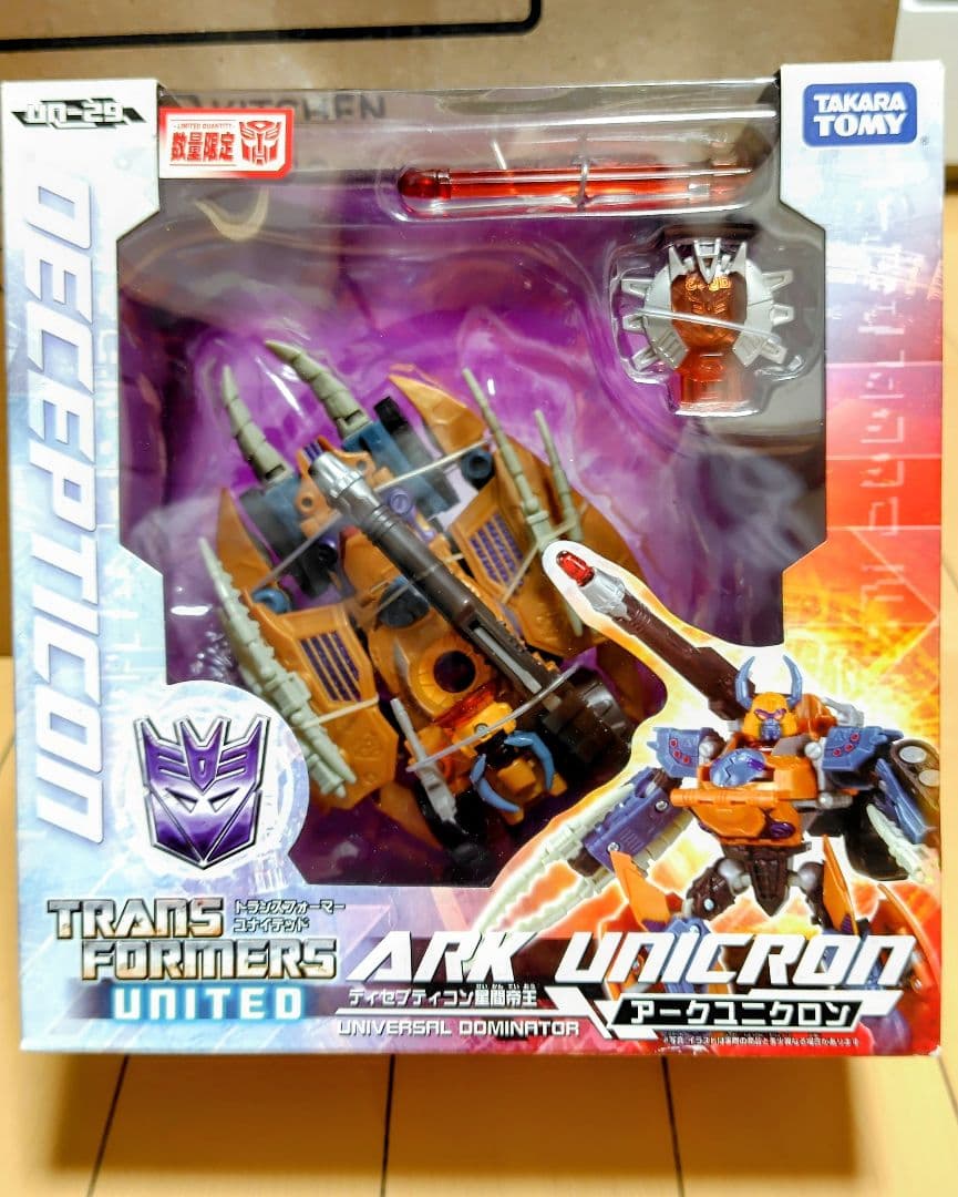 未開封● アークユニクロン トランスフォーマー ユナイテッド レガシー SS