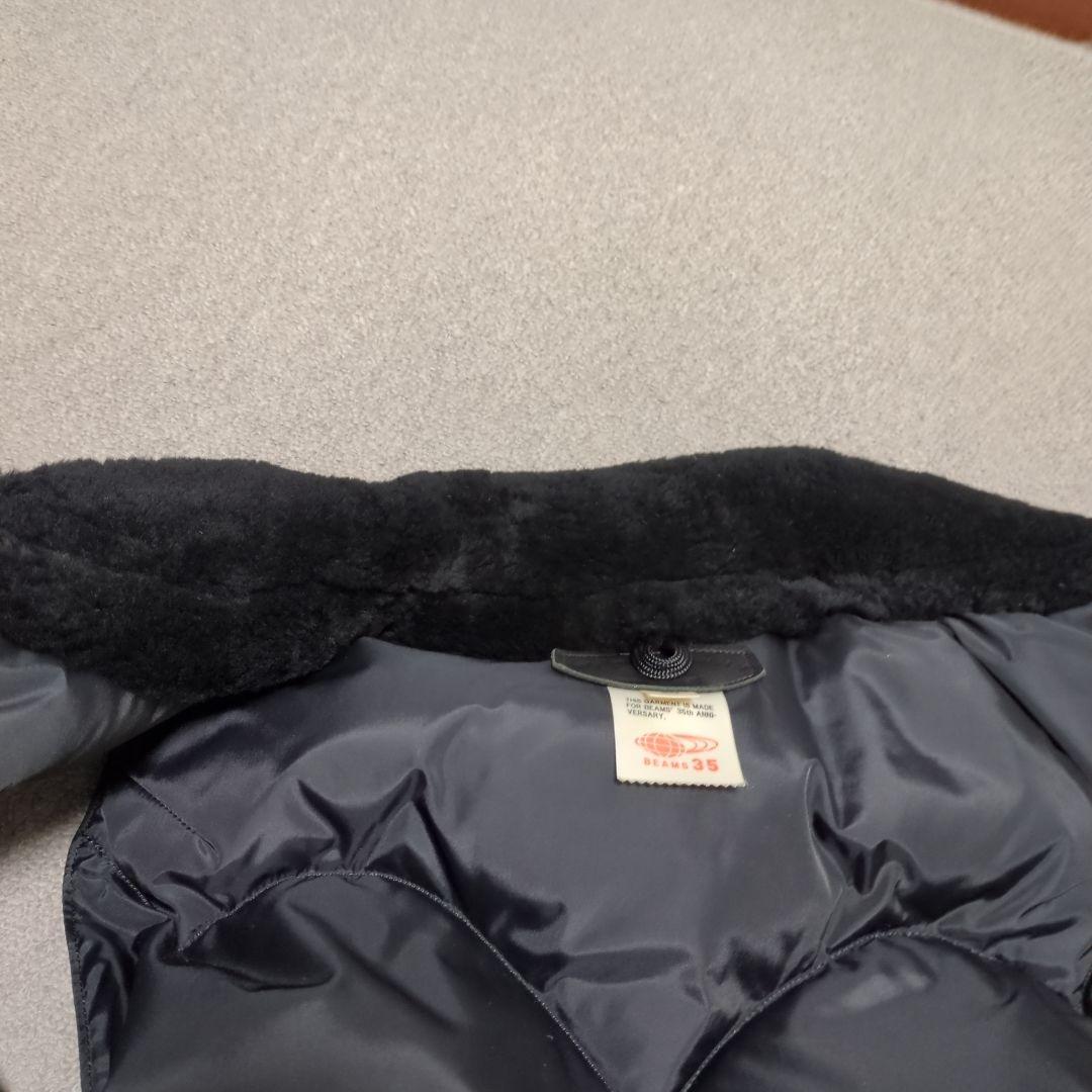 ロッキーマウンテンフェザーベッド BEAMS別注ボアカラー ダウンジャケット