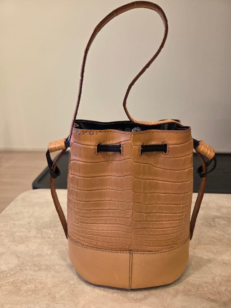 バッグ accalmie GOELAND Crocodile Calf