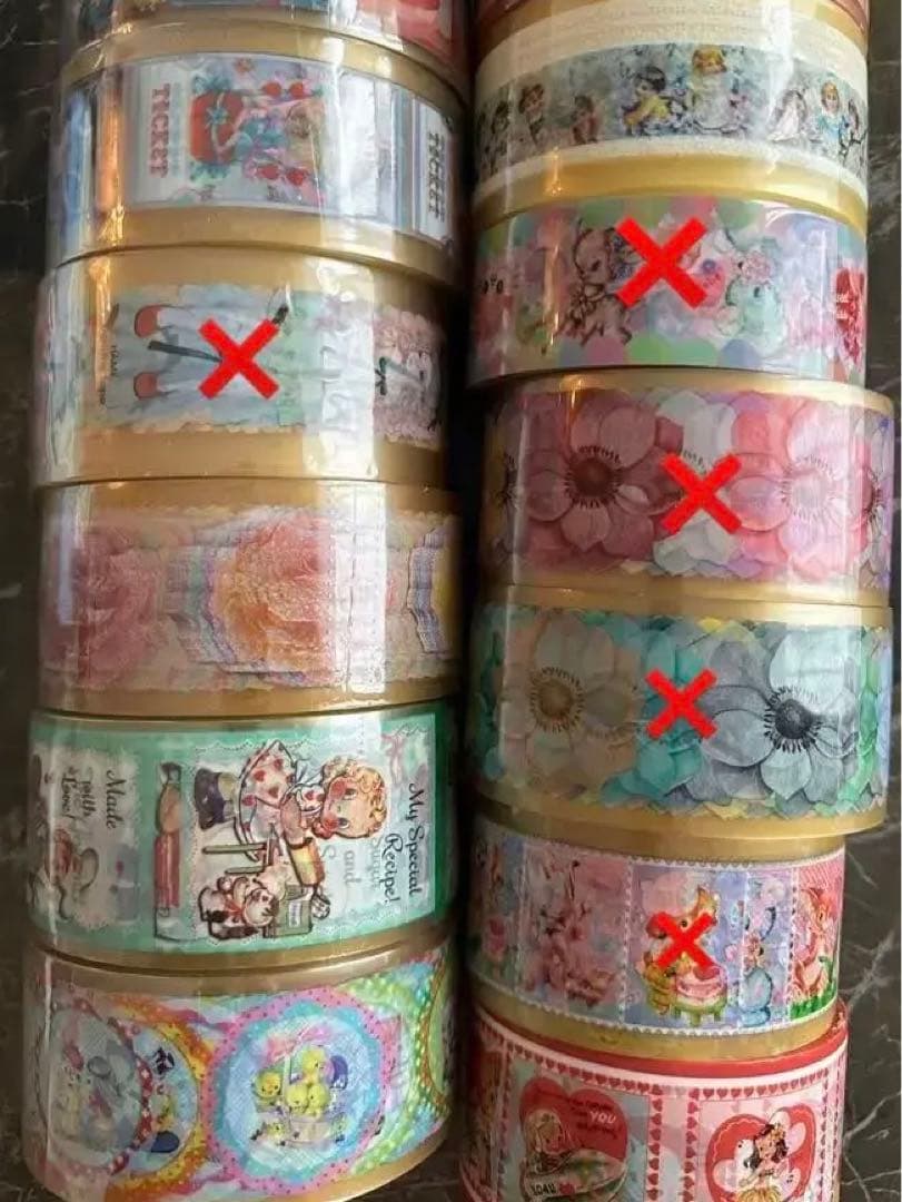 新品未使用&中古品　oppテープ　6本SET レトロアニマル他