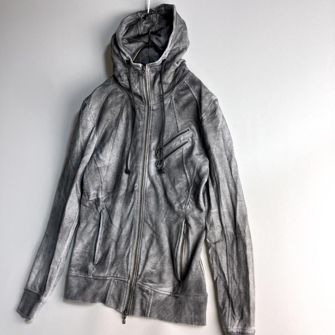 青みそさま　FUGA ネオグランジ y2k 変形フーディ マルチジップ フェード