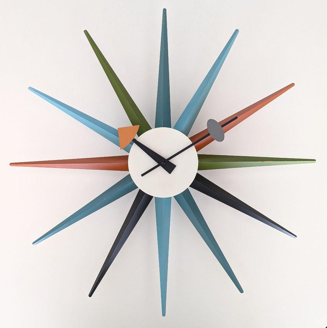 vitra ヴィトラ ジョージ・ネルソン サンバースト クロック マルチカラー