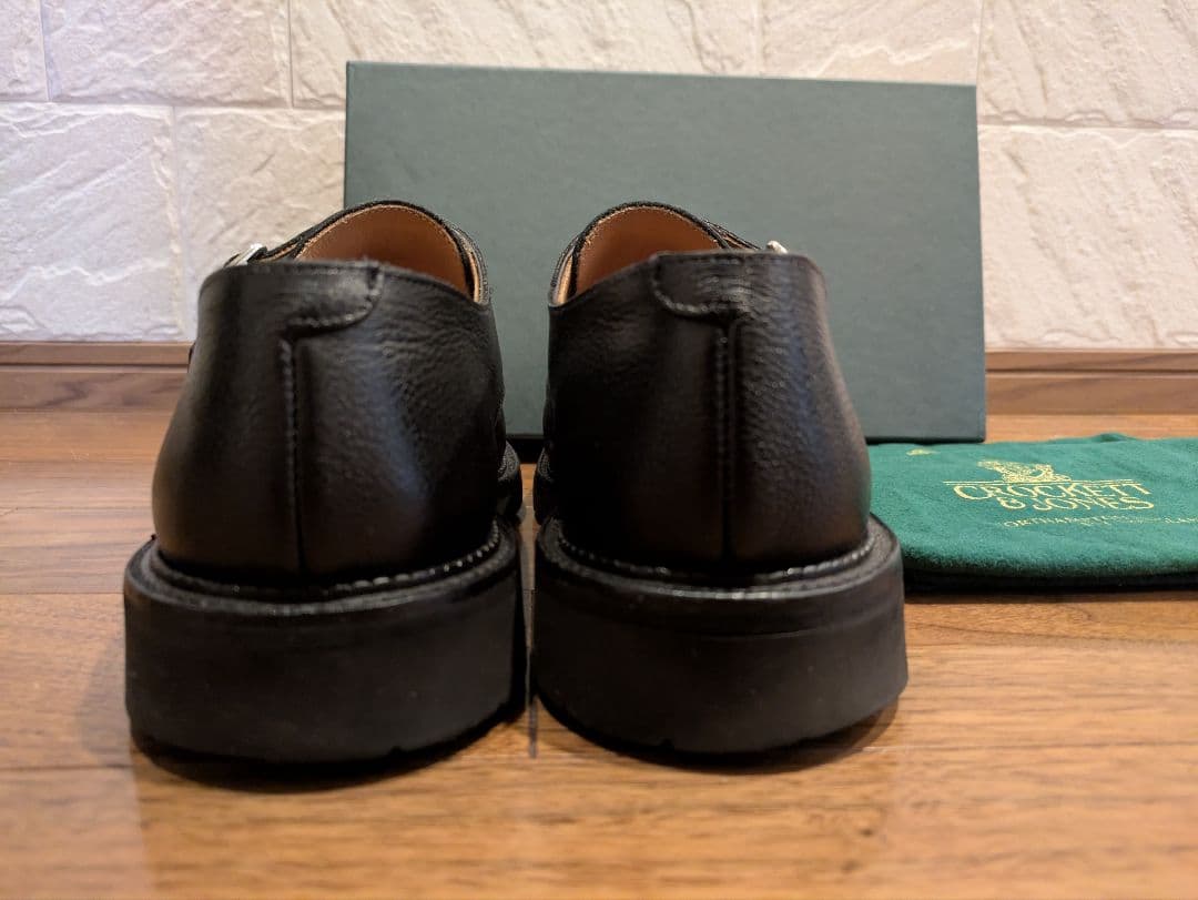 whitby crockett＆jones モンク グレイン 7E クロケット