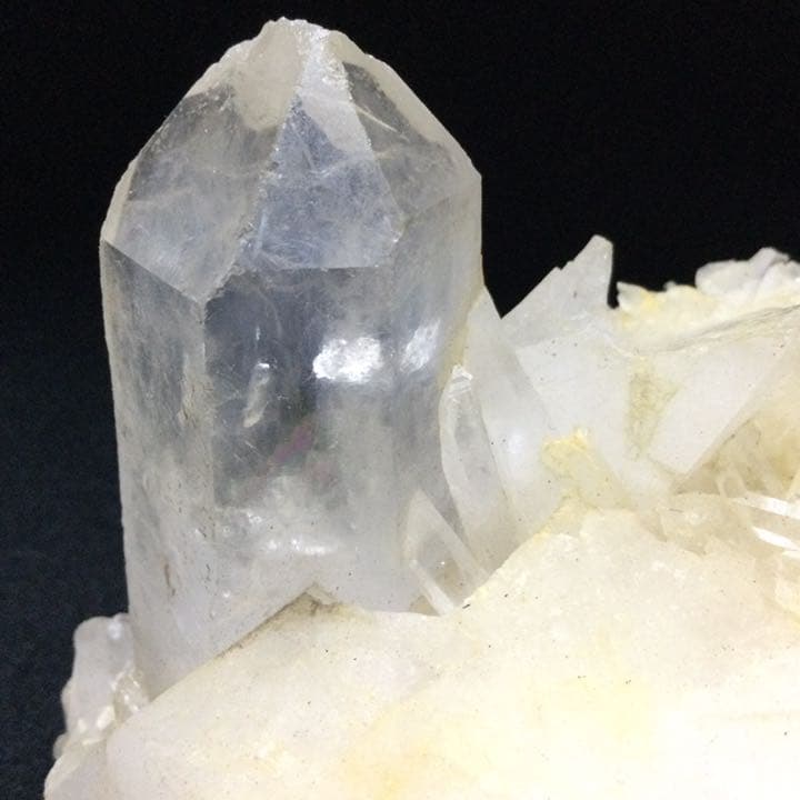 【神々の山・強力な浄化力】天然石 ヒマラヤ水晶 貫入水晶 原石クラスター