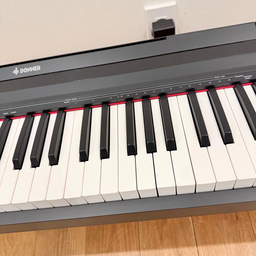 Donner DEP-10 電子ピアノ 88鍵 ドンナー 楽器 練習 キーボード