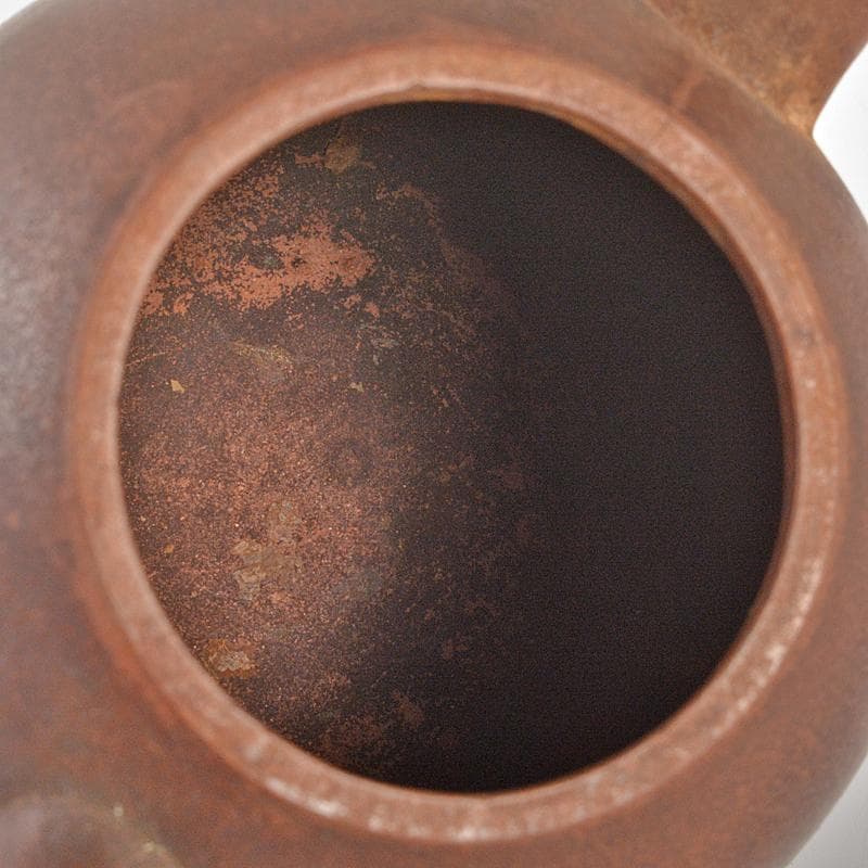 中国　紫砂　朱泥　急須　茶壷　在銘　U　R7299