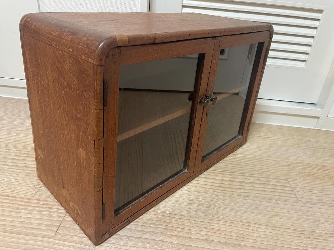 木製 ガラスのキャビネット