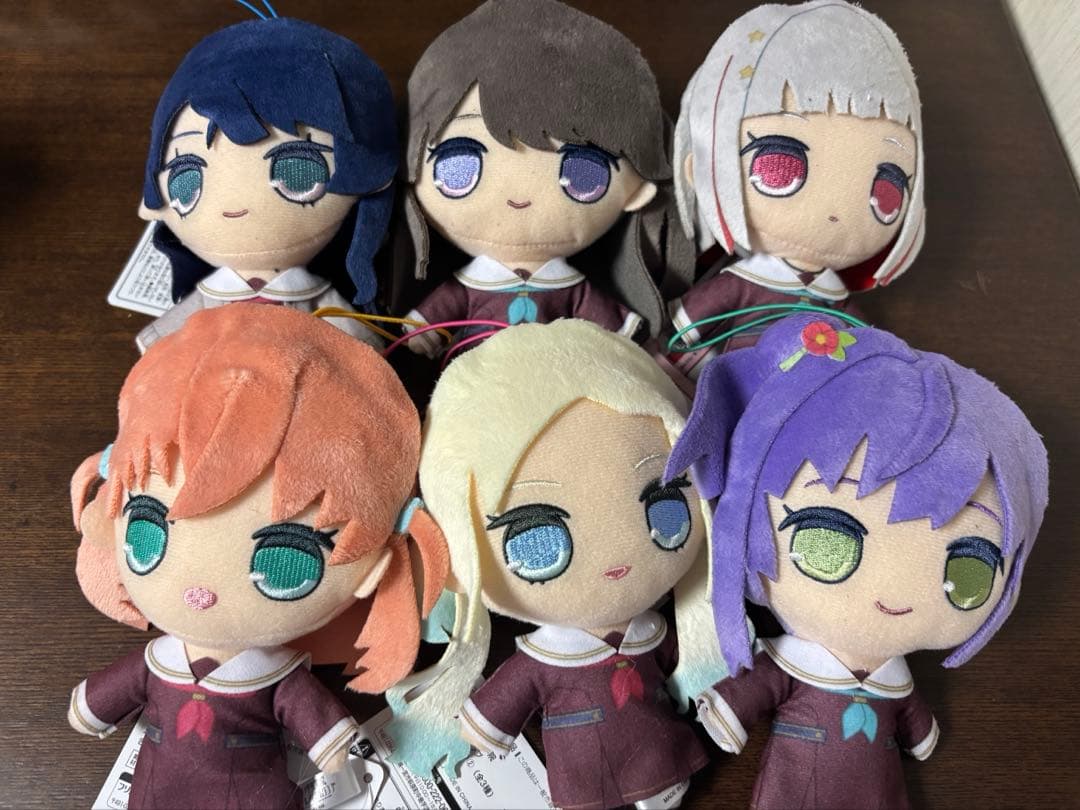 ラブライブ！蓮ノ空女学院スクールアイドルクラブ　きゅるまるぬいぐるみ全6種セット