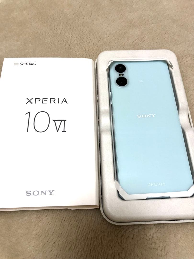 年末セール　Sony Xperia 10 VI ブルー 本体
