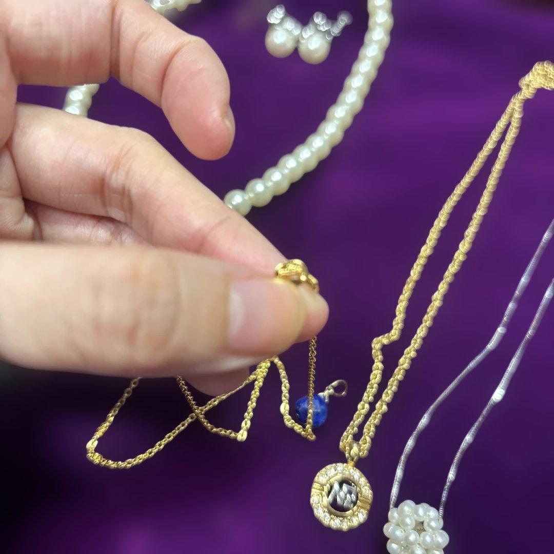 アクセサリー まとめ売り ネックレス ピアス ブレスレット 遺品整理 生前整理