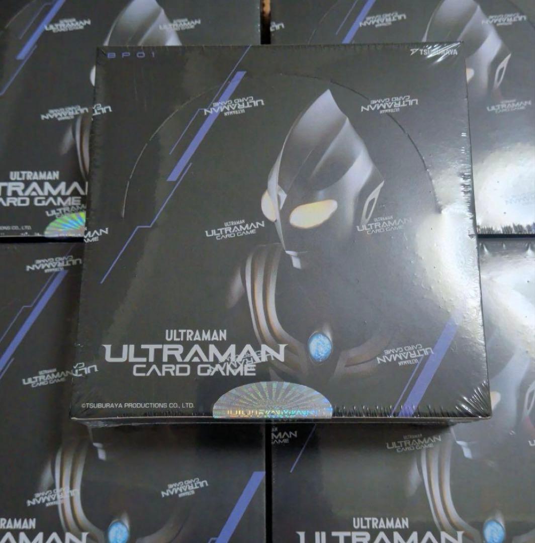 【新品未開封/シュリンク付】ウルトラマンカードゲーム BP01 BOX 5箱