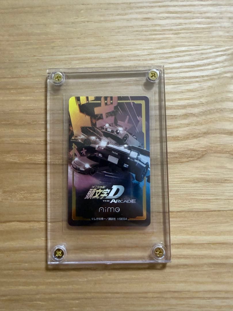 ま*ー様 非売品頭文字D aimeカード　ブラック、ゴールド、藤原とうふ店セット