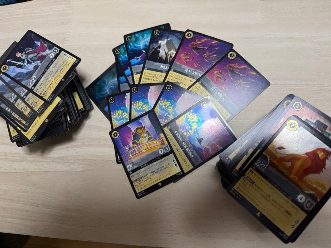 ディズニーロルカナ　引退品　スティールまとめ売り　約300枚