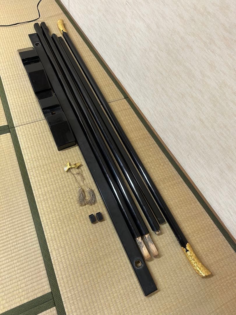 衣桁 大サイズ 撞木 黒 ②