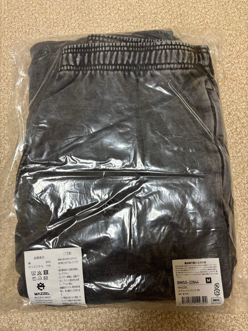 MAZZEL グレー スウェットパンツ M