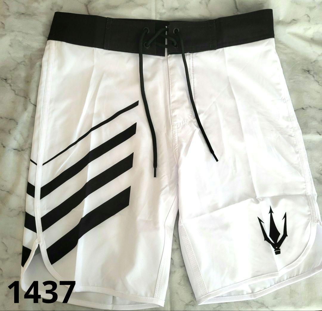 FIED ホワイト 水着 28サイズ サーフパンツ プール 海水浴オシャレ