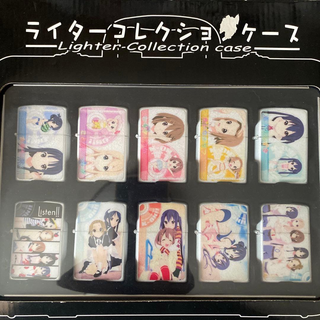 けいおん　水着　メイド　オイルライター　zippo風　セット　KO56