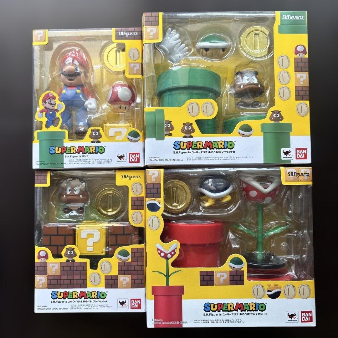 【未開封新品】マリオ　フィギュアーツ4個セット