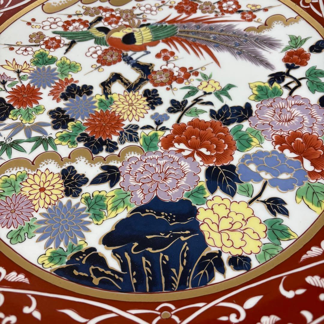 有田焼 静山作 大皿 飾り皿　7732