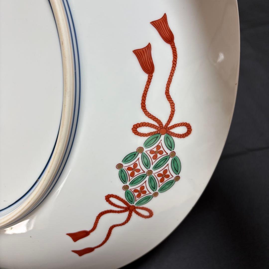 有田焼 静山作 大皿 飾り皿　7732