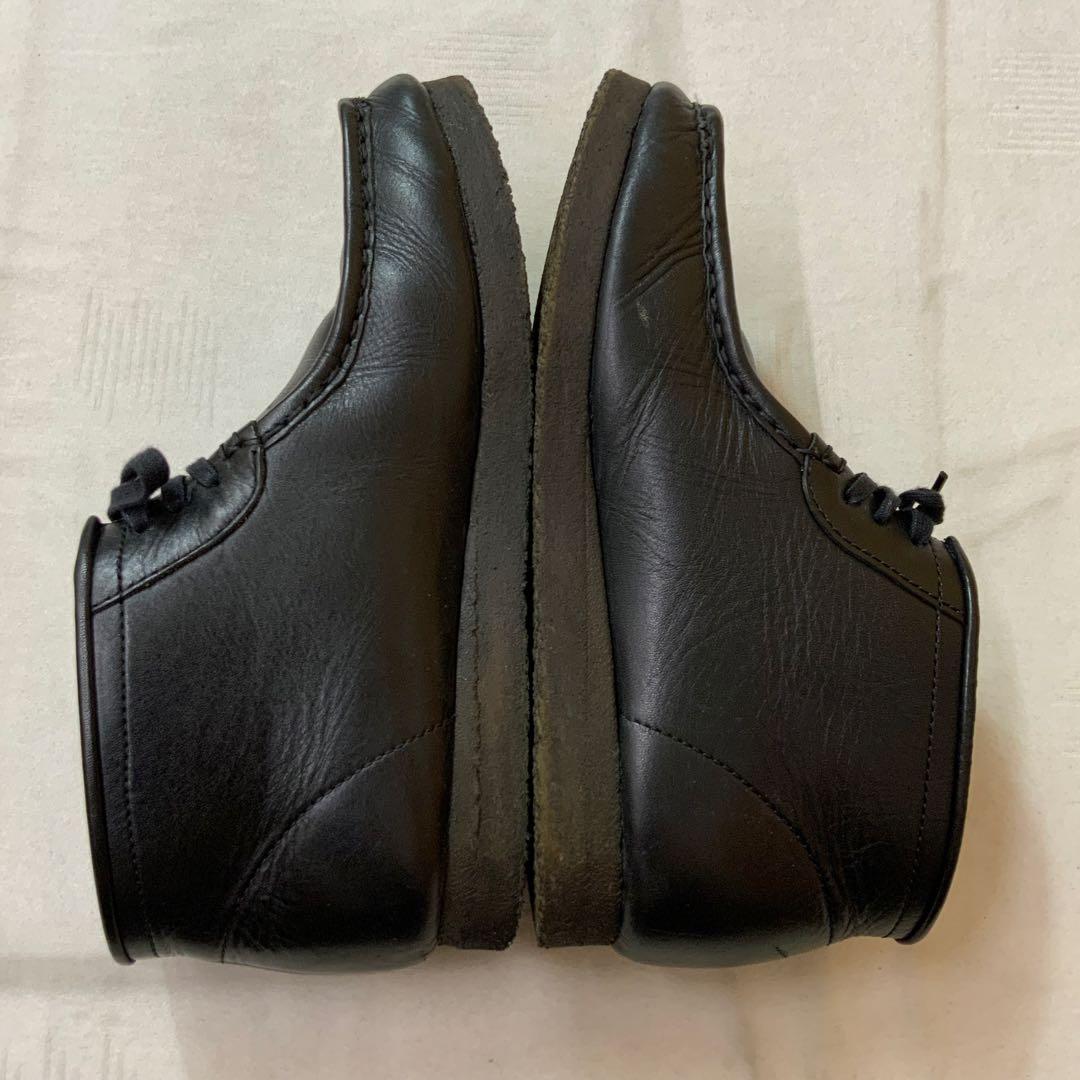 STOCK NO: ストックナンバー モカシンショートブーツ 25.5cm 黒