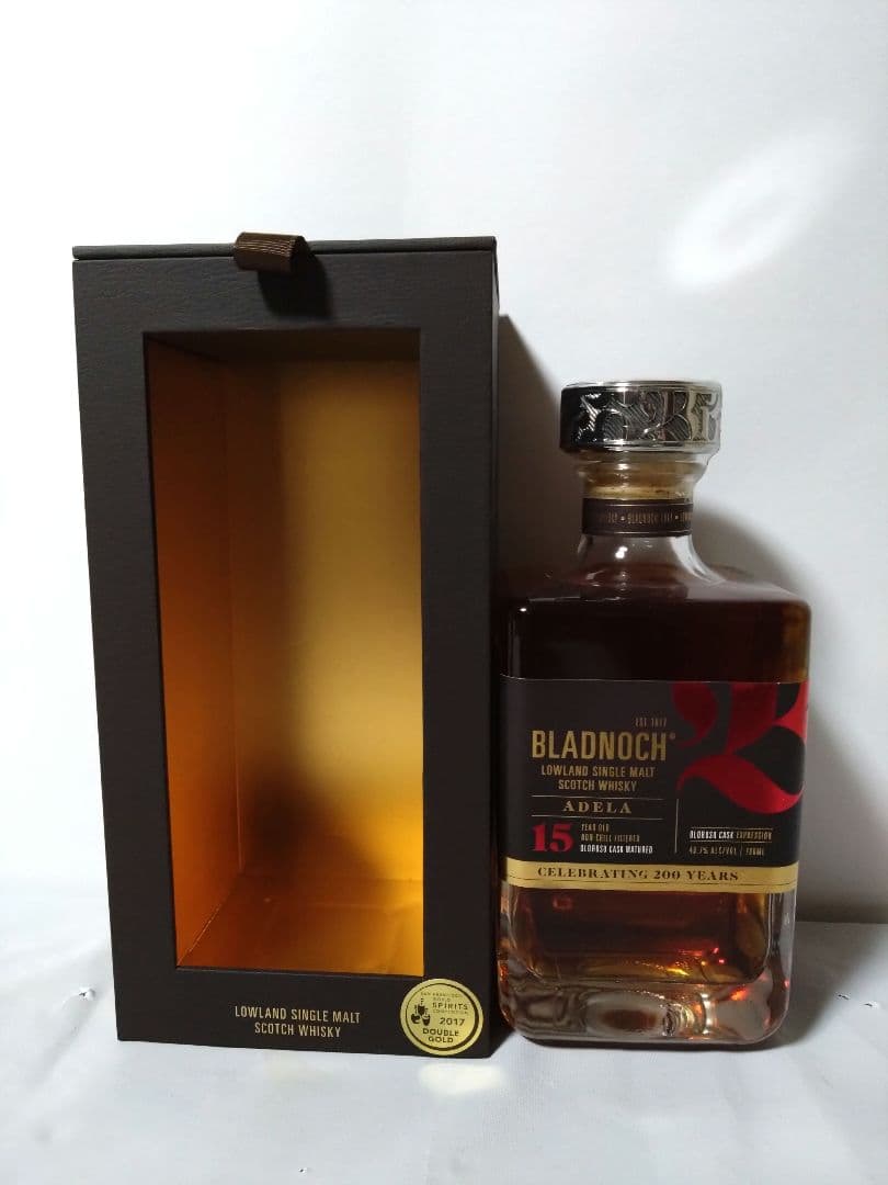 ブラッドノック　アデラ　15年　蒸溜所200周年限定ボトル