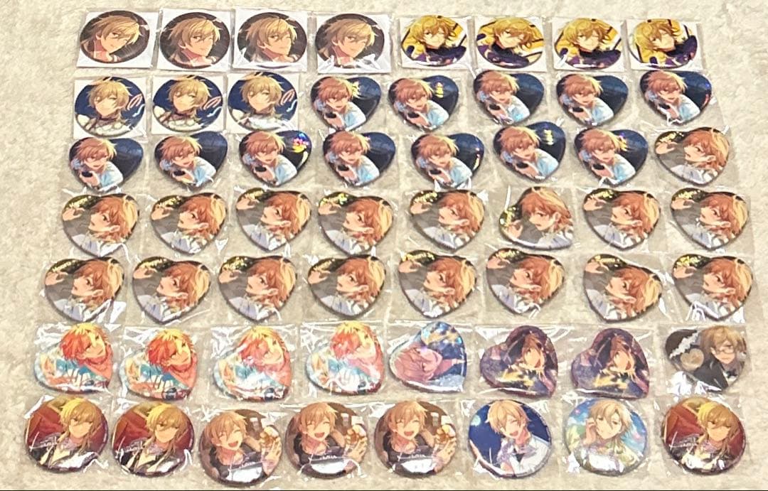 あんスタ　羽風　薫　セット　缶バ　アクスタ　アクキー　中国　台湾　韓国