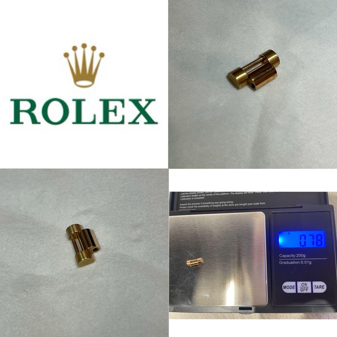 【‼️早い者勝ち‼️】ROLEX 金無垢 純正コマ　4点セット