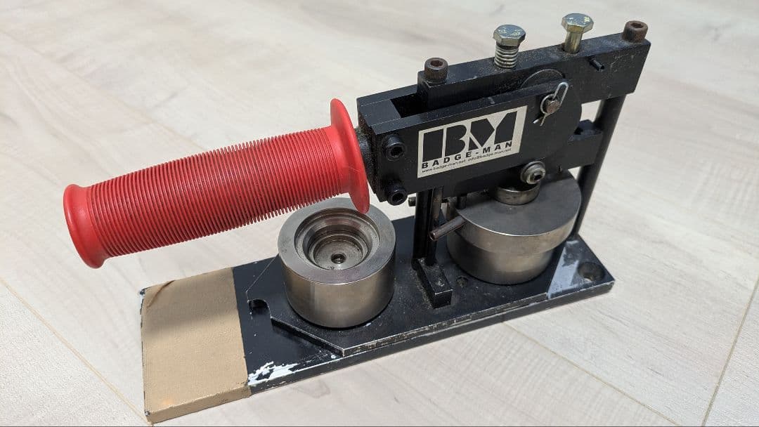 丸型32mmカンバッジマシーンセット