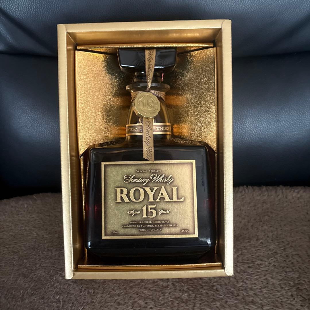 サントリー  15年 ウイスキー ギフトボックス入り
