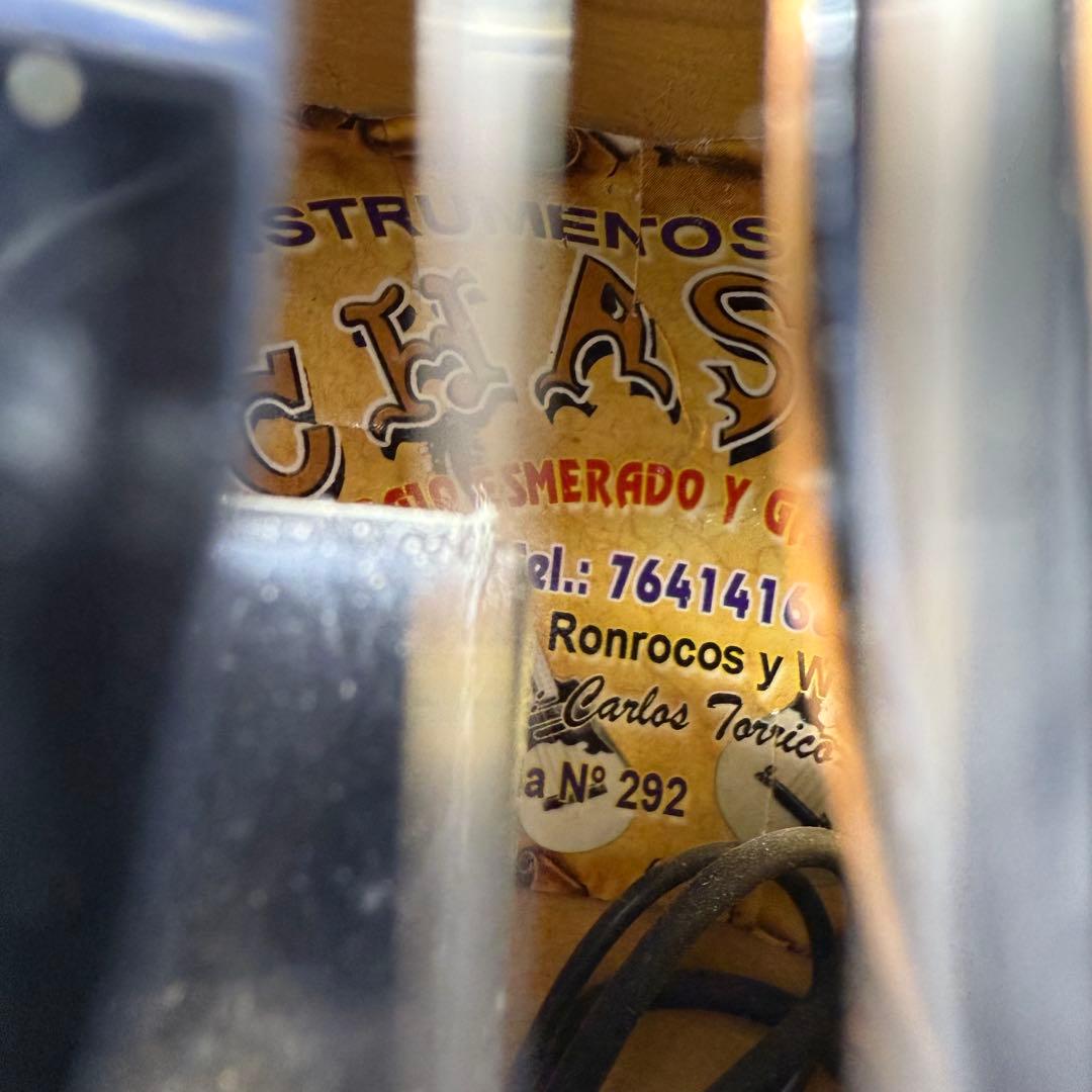 【希少】CHASKA エレキチャランゴ ボリビア製 イコライザー付き