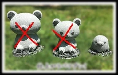 受注品 レア 数量限定 天然みかげ石スタチュー キイロイトリ