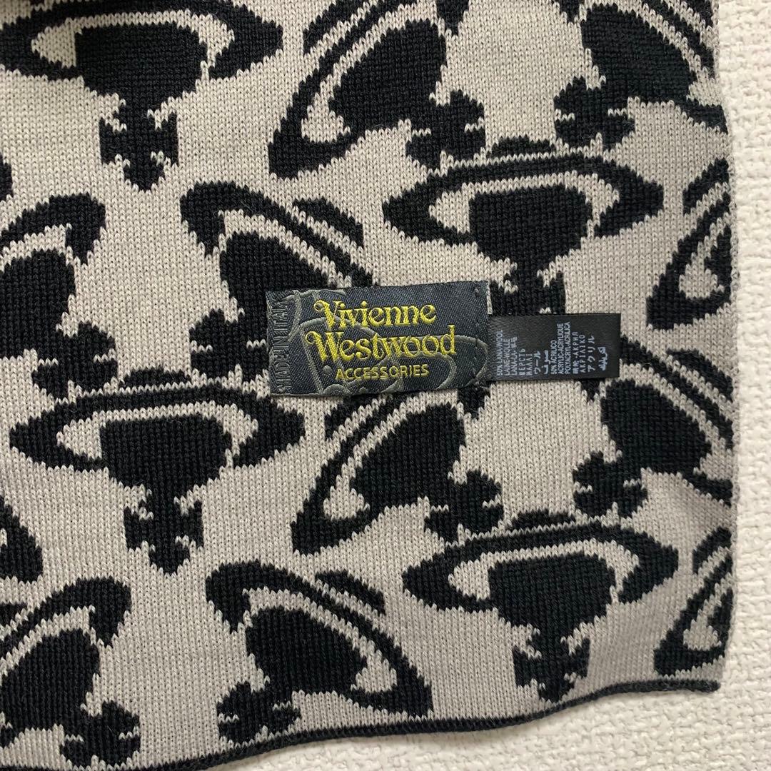 Vivienne Westwood リバーシブルマフラー オーブ ヴィヴィアン