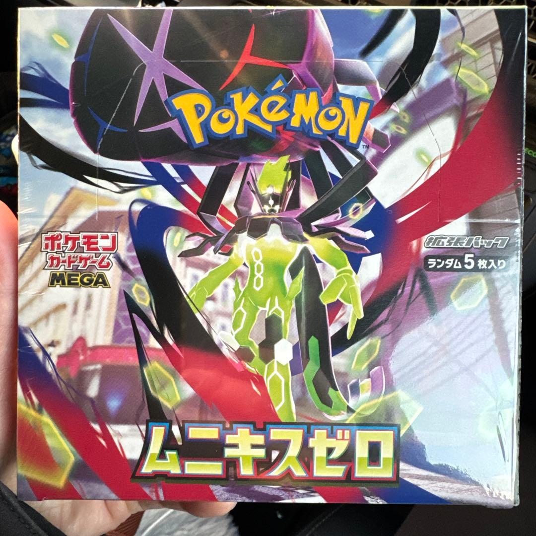 ポケモンカードゲーム ムニキスゼロ BOX シュリ ンク付き