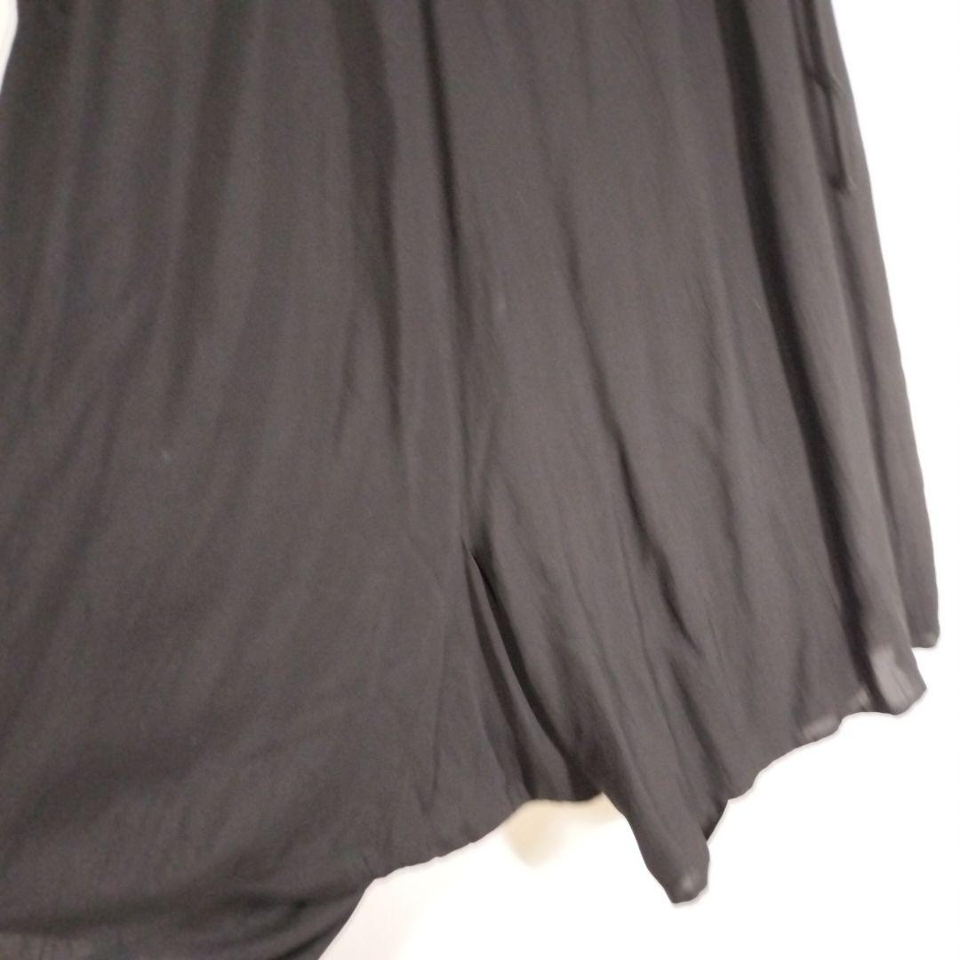 【希少】Y's ワイズ ガウチョ パンツ オーバーサイズボトム ブラック 黒 M