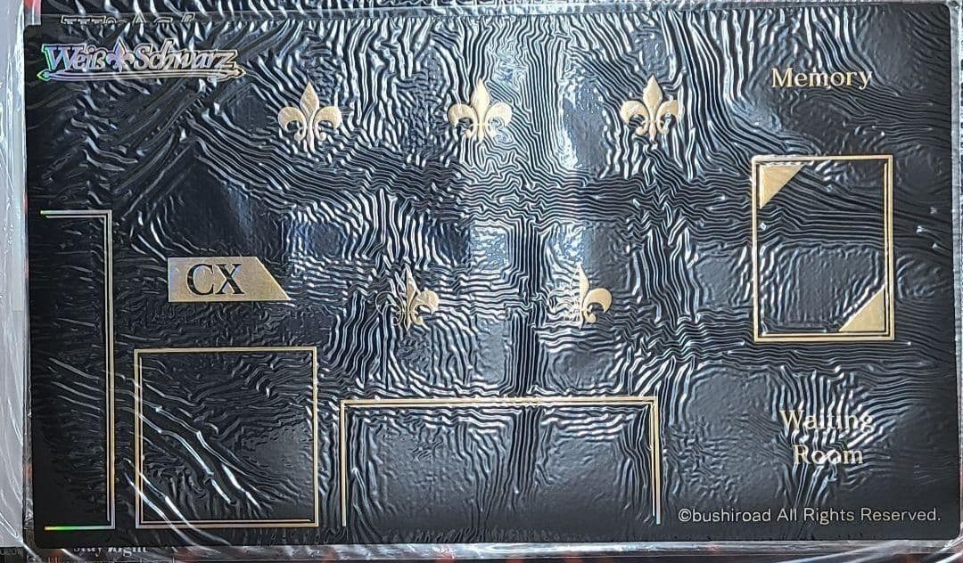 ヴァイスシュヴァルツ　プレイマット　ラバーマット　黒金　限定　完売品　公式