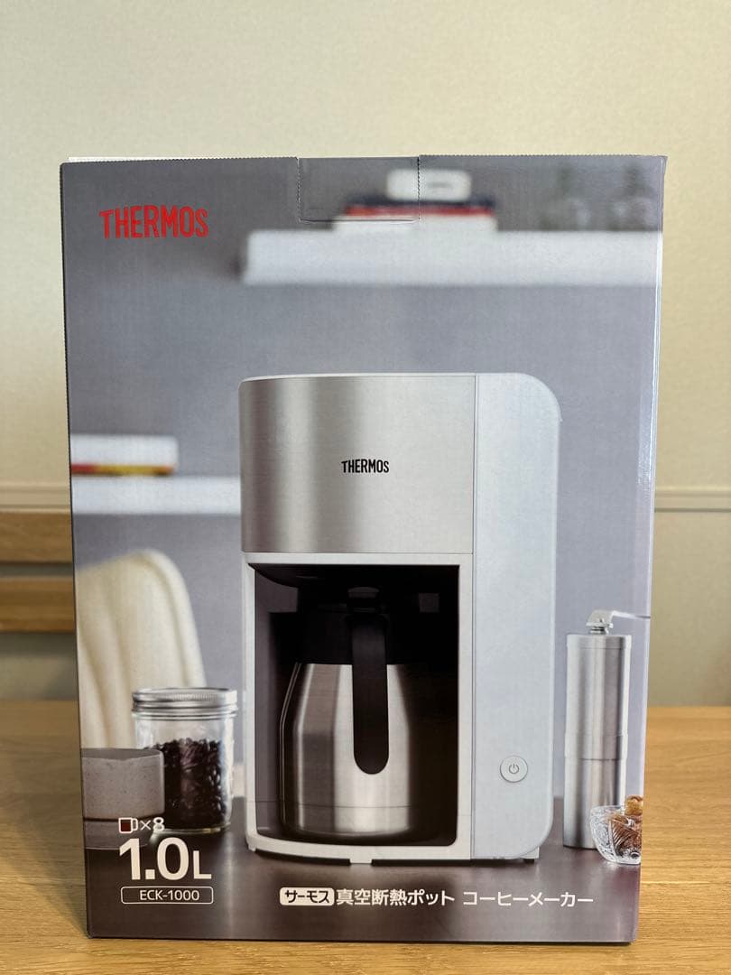 【新品未使用】THERMOS ECK-1000 コーヒーメーカー 1.0L