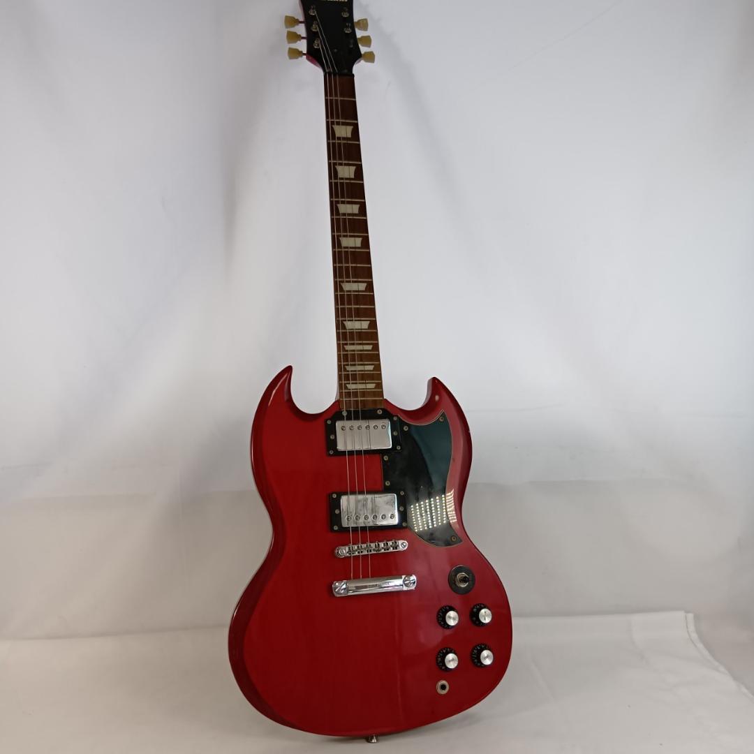 Playtech エレキギター SGタイプ 赤 ジャンク
