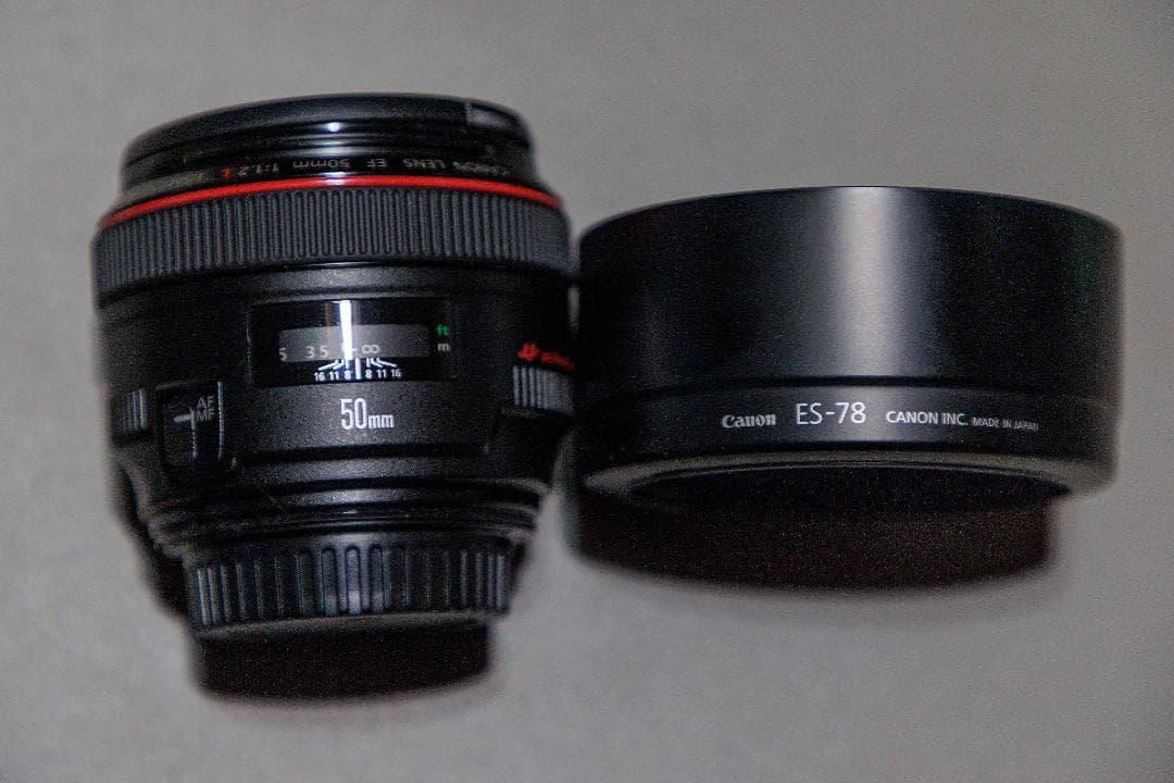 上*希様 送料無 美品　ジャンク　部品取り　中古レンズCANON EF50mm
