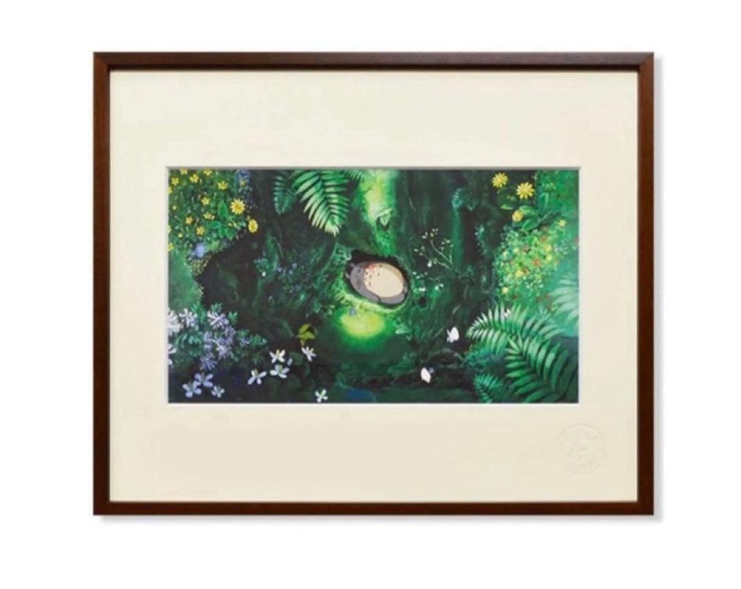 ジブリ　ART OF GHIBLI となりのトトロ アートフレーム 「うろの中」