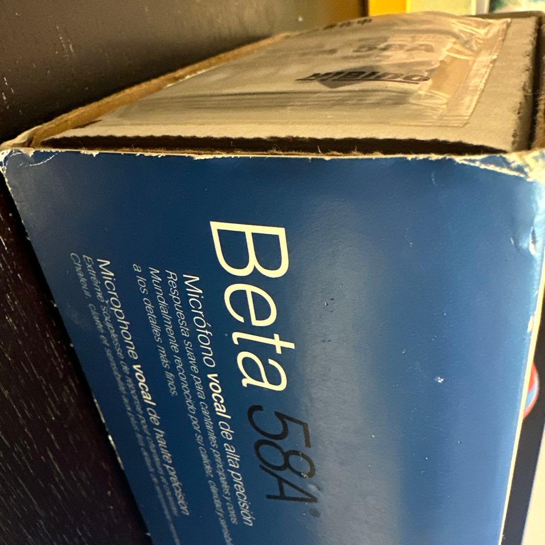 プロ使用！ダイナミックマイク SHURE (シュアー)　BETA58A