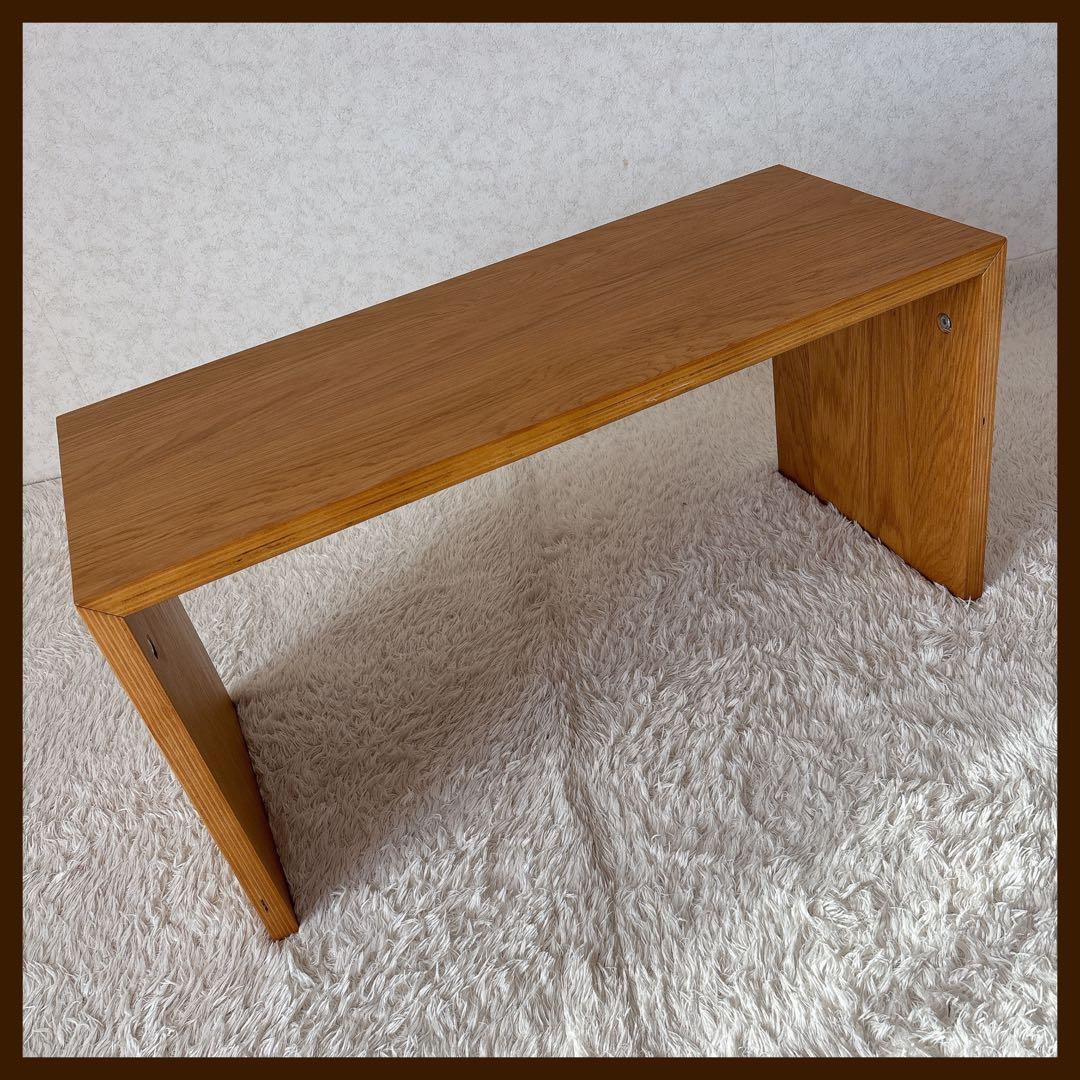 エノグセット様リクエスト品 2台】MUJI 無印 コの字の家具 積層合板 オーク